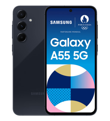 Samsung Galaxy A55 5G 16.8 cm (6.6") Hybrid Dual SIM Android 14 USB Type-C 8 GB 256 GB 5000 mAh Navy
