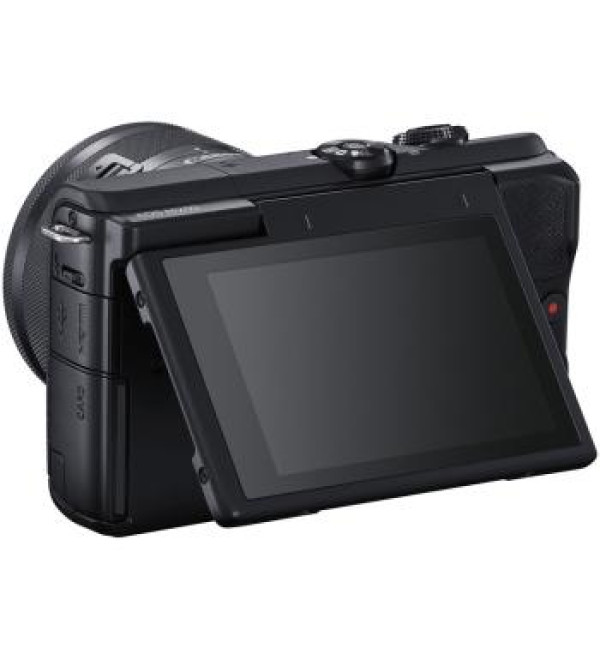 Canon EOS M200 Mirrorless Digital Camera with 15-45mm Lens (Black)