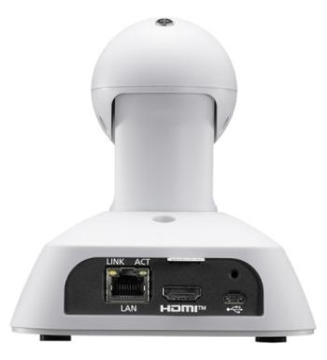 Panasonic AW-UE4WG Compact 4K PTZ Camera with IP Streaming (White)