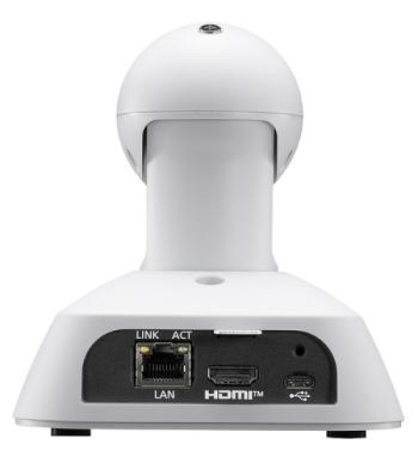 Panasonic AW-UE4WG Compact 4K PTZ Camera with IP Streaming (White)