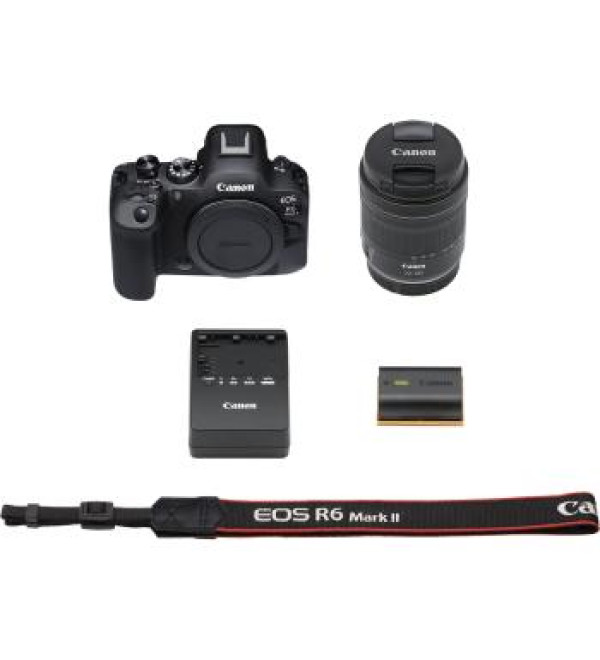 Canon EOS R6 Mark II Mirrorless Camera with RF 24-105mm f/4-7.1 IS STM Lens