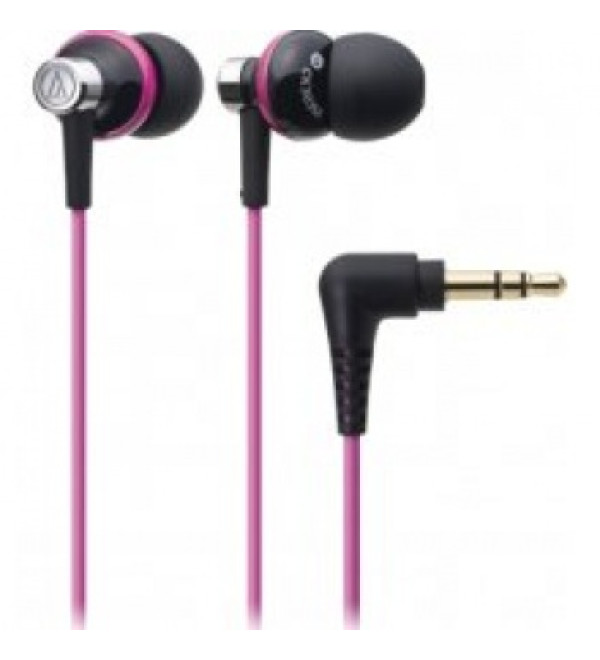 Audio-Technica ATH-CK303M In-Ear Headphones (Black Pink BPK)