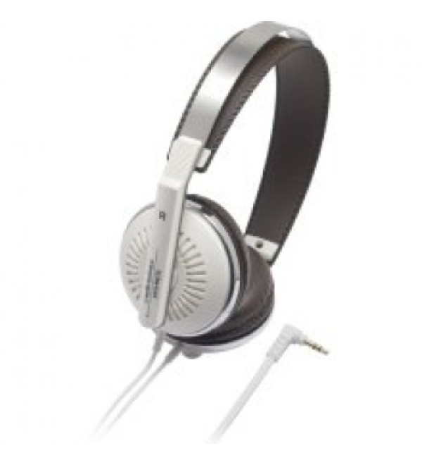 Audio TECHNICA-HEADPHONES ATH-RE70WH Portable On-Ear Headphone White