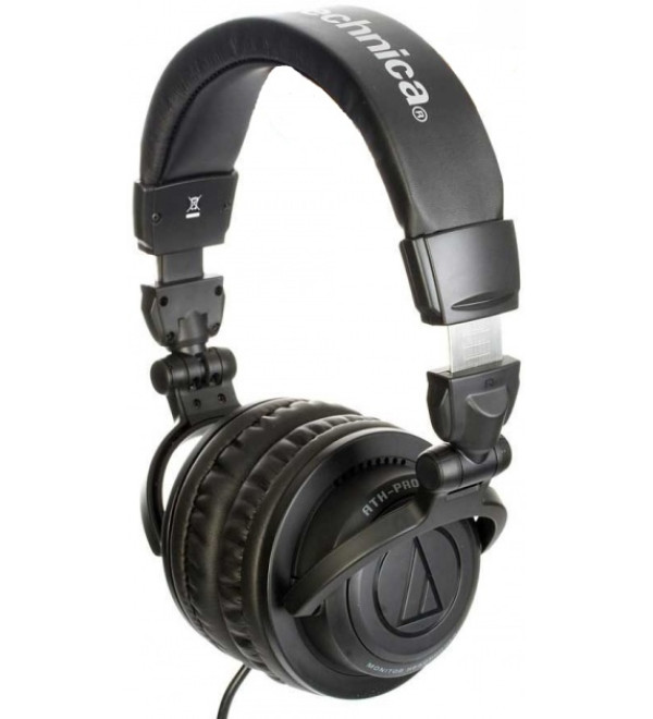 Audio Technica ATH Pro 500 Headphones (Black)