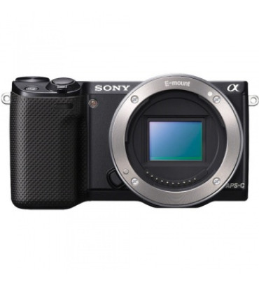 Sony Alpha NEX-5R Mirrorless Digital Camera (Body Only)(Black)(NEX5R)