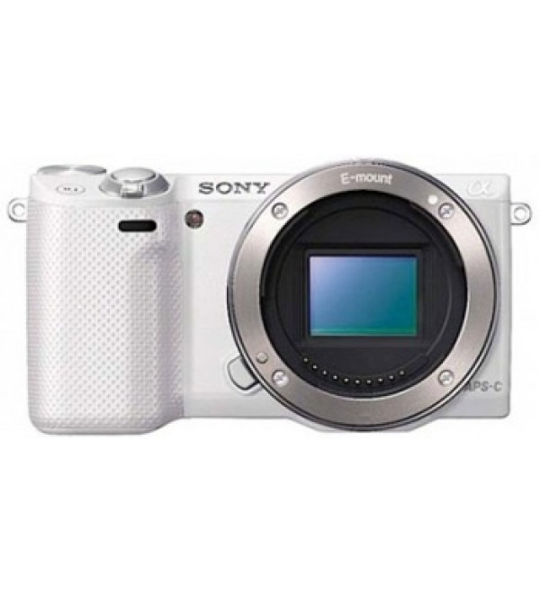 Sony Alpha NEX-5R Mirrorless Digital Camera (Body Only)(White)(NEX5R)