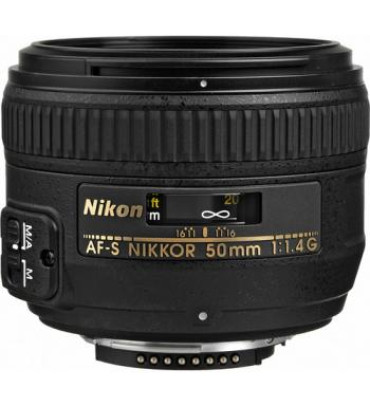 Nikon AF-S Nikkor 50mm f/1.4G Autofocus Lens