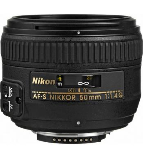 Nikon AF-S Nikkor 50mm f/1.4G Autofocus Lens