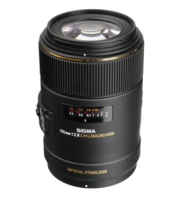 Sigma 105MM F/2.8 MACRO EX DG OS HSM for Canon