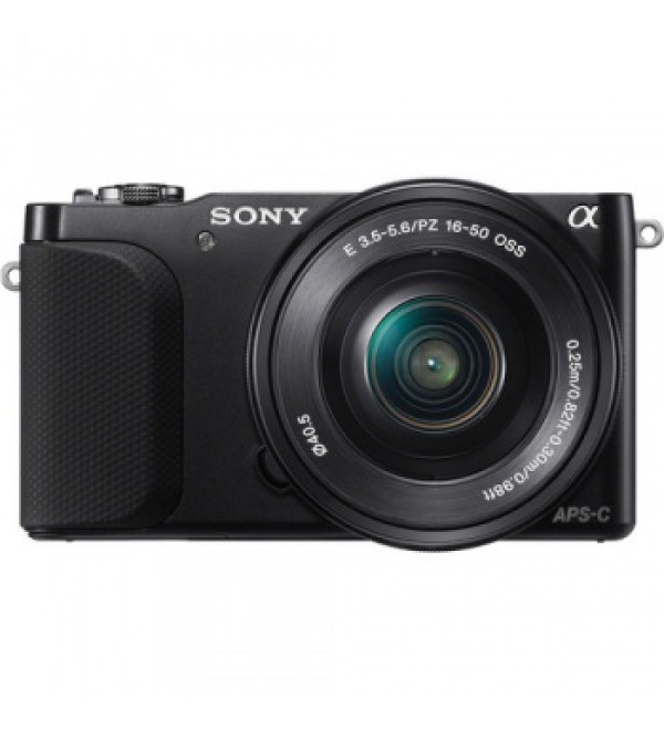Sony Alpha NEX-3N Mirrorless Digital Camera with 16-50mm Lens (Black) (NEX3N)