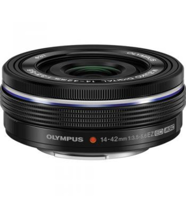 Olympus M.Zuiko Digital ED 14-42mm f/3.5-5.6 EZ Lens (Black)