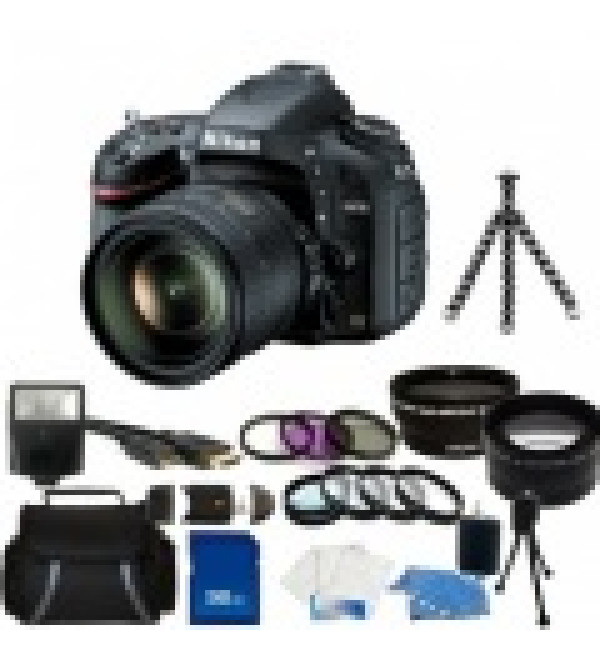 Nikon D610 DSLR Camera with 24-85mm Lens + Accessory Bundle
