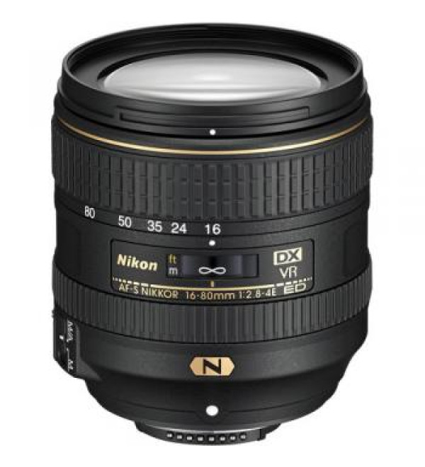 Nikon AF-S DX NIKKOR 16-80mm f/2.8-4E ED VR Lens