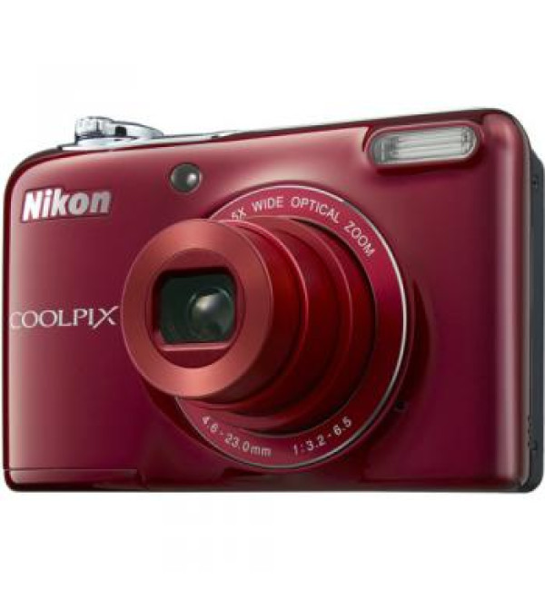 Nikon COOLPIX L32 Digital Camera (Red)
