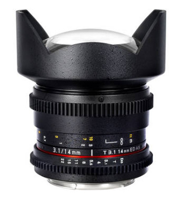 Samyang 14mm T3.1 Cine Lens for Nikon F-Mount
