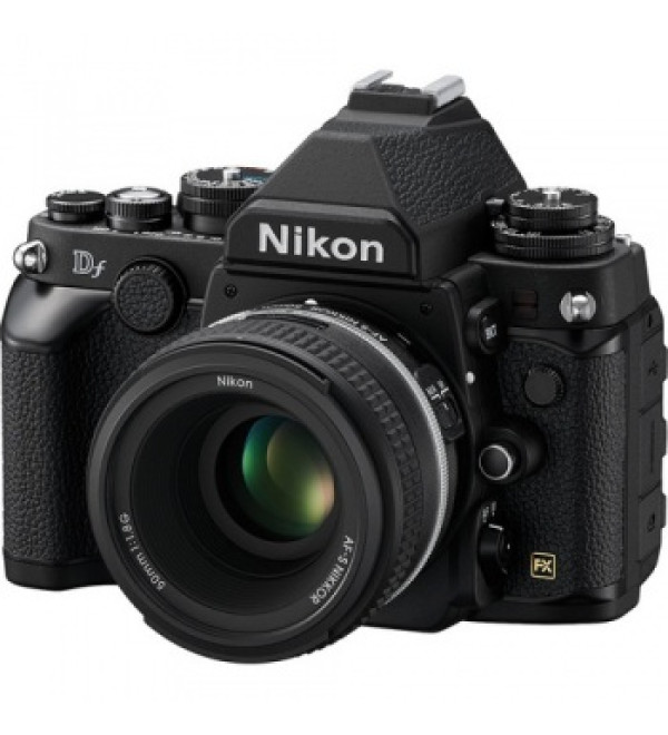 Nikon DF DSLR Camera with 50mm f/1.8G Lens (Black)