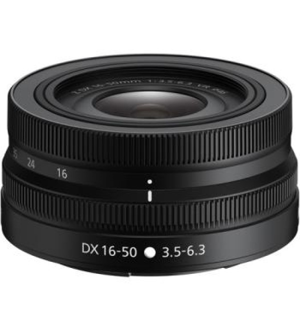 Nikon NIKKOR Z DX 16-50mm f/3.5-6.3 VR Lens (Black)
