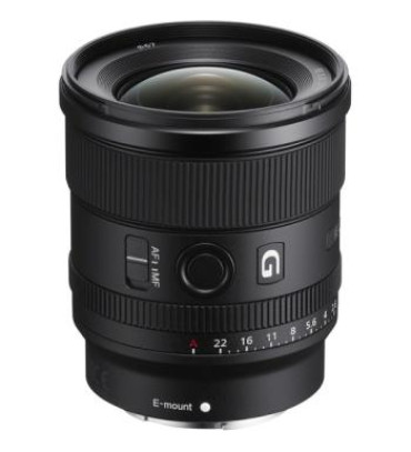 Sony FE 20mm f/1.8 G Lens