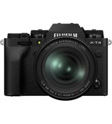 FUJIFILM X-T4 Mirrorless Camera with 16-80mm Lens (Black)