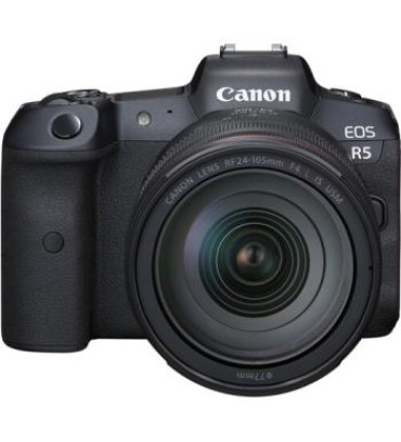 Canon EOS R5 Mirrorless Camera with RF 24-105mm f/4 L IS USM Lens
