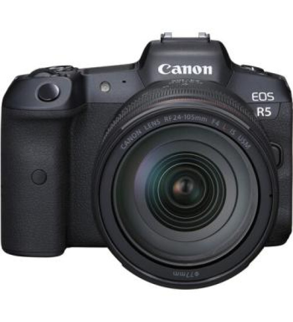 Canon EOS R5 Mirrorless Camera with RF 24-105mm f/4 L IS USM Lens