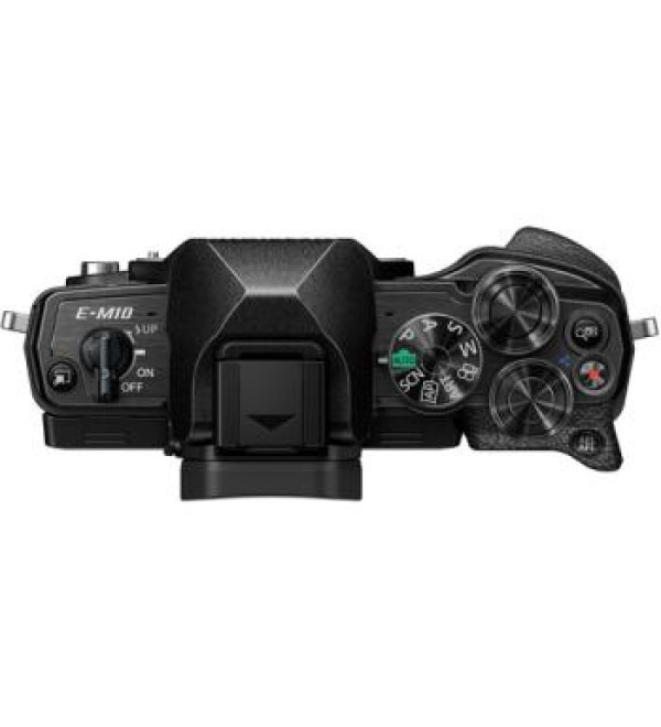 Olympus OM-D E-M10 Mark IV Mirrorless Camera with 14-42mm EZ Lens (Black)
