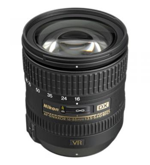 Nikon AF-S DX NIKKOR 16-85mm f/3.5-5.6G ED VR Lens