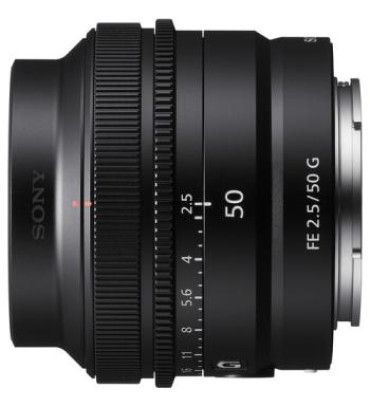 Sony FE 50mm f/2.5 G Lens