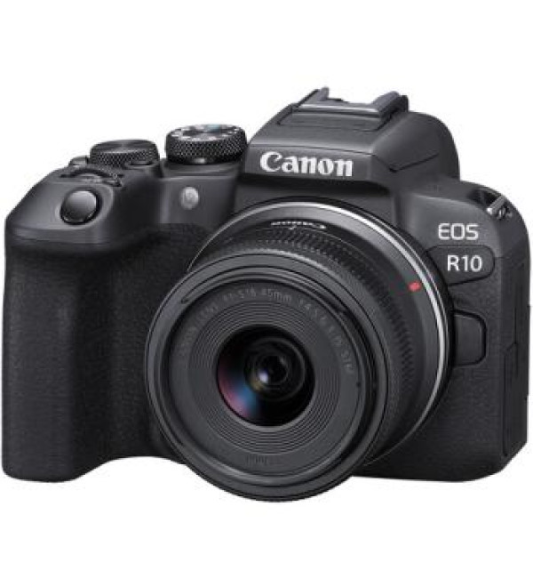 Canon EOS R10 Mirrorless Camera with 18-45mm Lens