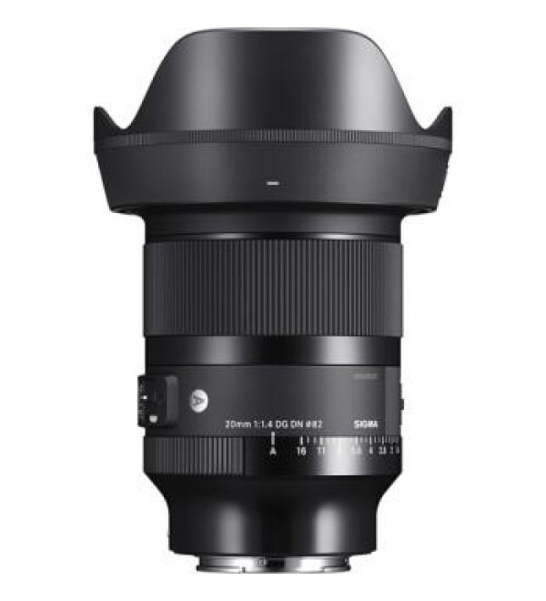 Sigma 20mm f/1.4 DG DN Art Lens for Sony E