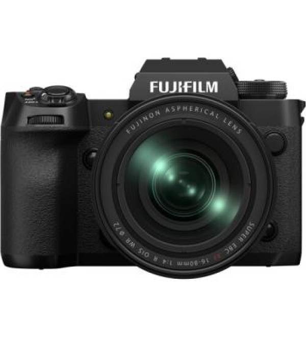 FUJIFILM X-H2 Mirrorless Camera with XF 16-80mm f/4 R OIS WR Lens