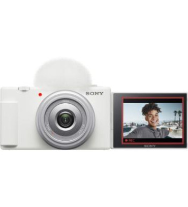 Sony ZV-1F Vlogging Camera (White)