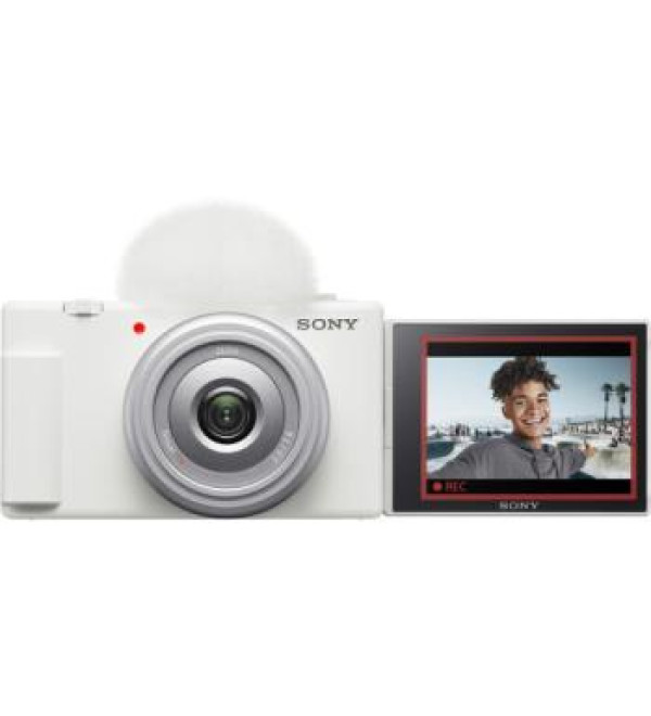 Sony ZV-1F Vlogging Camera (White)