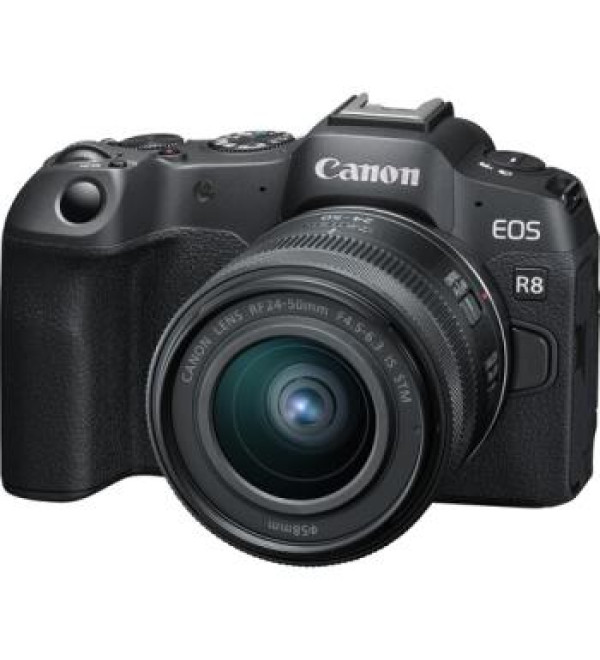 Canon EOS R8 Mirrorless Camera w/ RF 24-50mm f/4.5-6.3 IS STM Lens