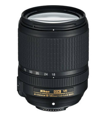 Nikon AF-S DX NIKKOR 18-140mm f/3.5-5.6G ED VR Lens