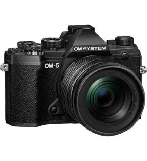 OM SYSTEM OM-5 Mirrorless Camera with 12-45mm f/4 PRO Lens (Black)