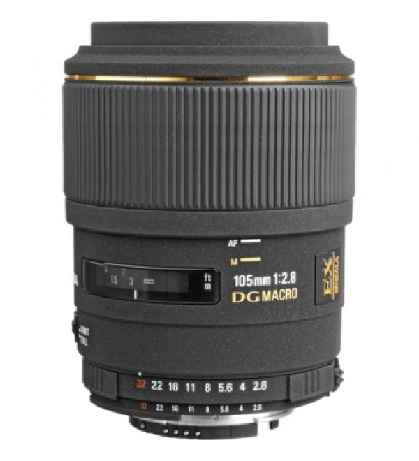 Sigma 105mm f/2.8 EX DG Macro Lens for Nikon AF Cameras