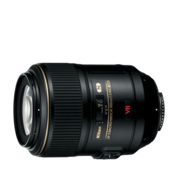 Nikon 105mm f/2.8G ED-IF AF-S VR Micro-Nikkor Lens