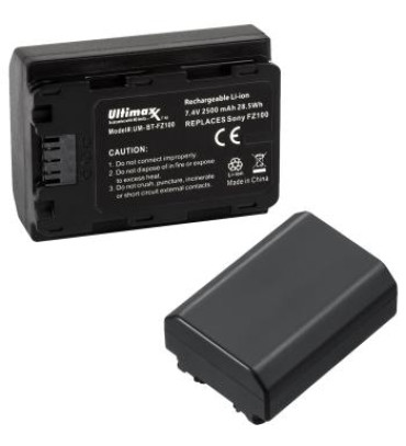 Ultimaxx FZ100 Rechargeable Lithium-Ion Battery 2 hour