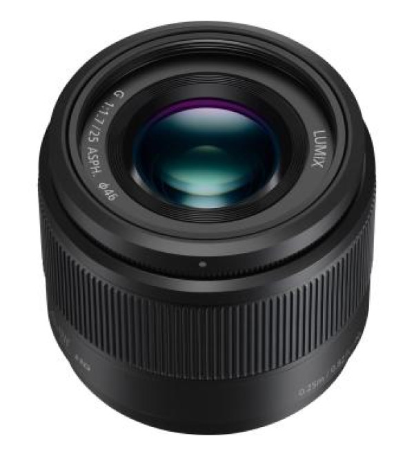 Panasonic Lumix G 25mm f/1.7 ASPH. Lens (Black)