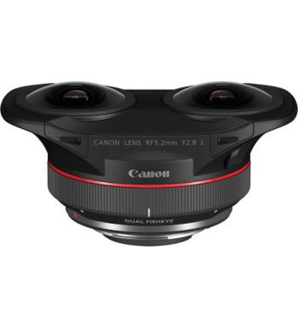 Canon RF 5.2mm f/2.8 L Dual Fisheye 3D VR Lens