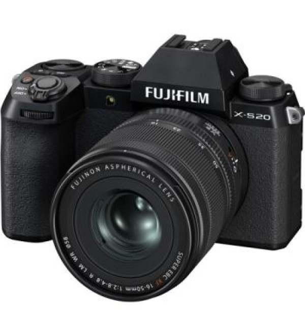 FUJIFILM X-S20 Mirrorless Camera with XF 16-50mm f/2.8-4.8 Lens (Black)