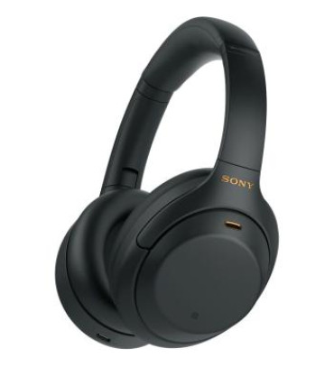 Sony WH-1000XM4 Wireless Noise-Canceling Over-Ear Headphones (Black)