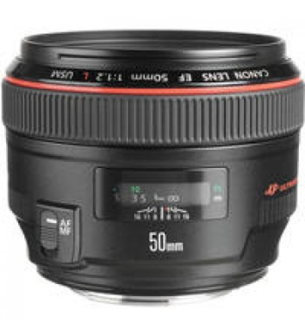 Canon EF 50mm f/1.2L USM Autofocus Lens