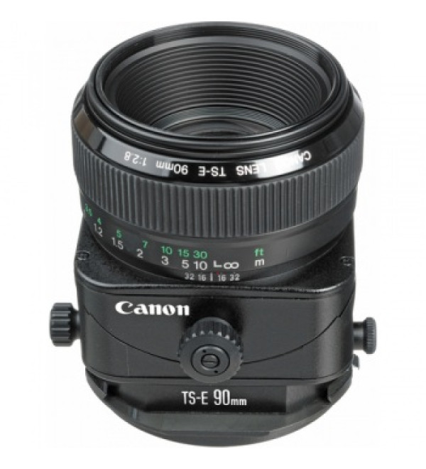 Canon Telephoto Tilt Shift TS-E 90mm f/2.8 Manual Focus Lens for EOS