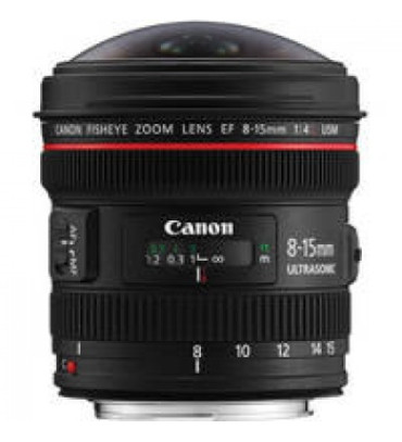 Canon EF 8-15mm f/4L Fisheye USM Fisheye Ultra-Wide Zoom Lens