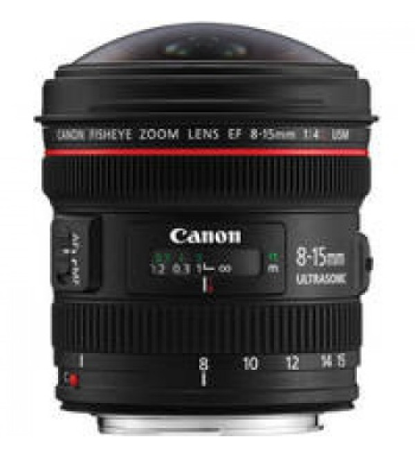 Canon EF 8-15mm f/4L Fisheye USM Fisheye Ultra-Wide Zoom Lens
