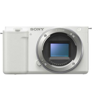 Sony ZV-E10 Mirrorless Camera (Body Only) (White)
