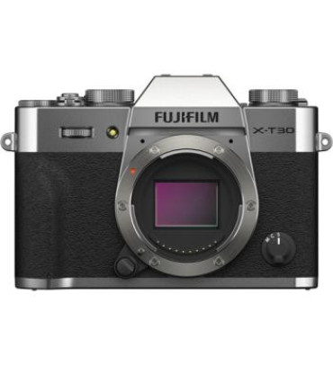 FUJIFILM X-T30 II Mirrorless Camera (Body Only, Silver)