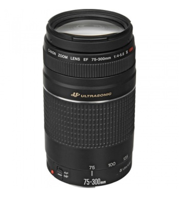 Canon Zoom Telephoto EF 75-300mm f/4.0-5.6 III USM Autofocus Lens